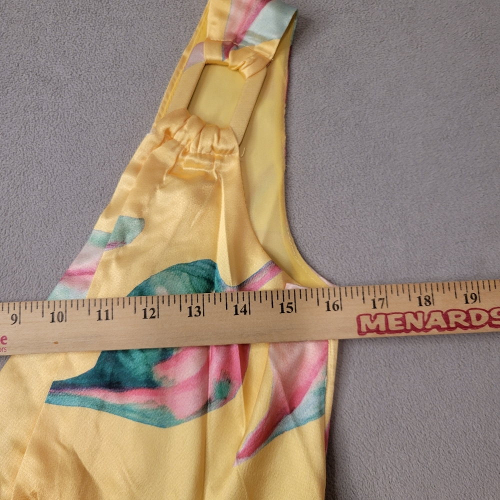 Luxxel Yellow Floral Mini Dress - Picture 5 of 11